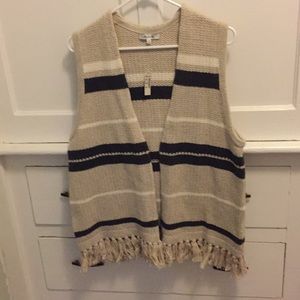 Madewell coastward sweater vest size S/M